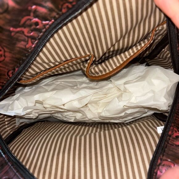 Pink 3D Skull Studded Backpack - Picture 6 of 6